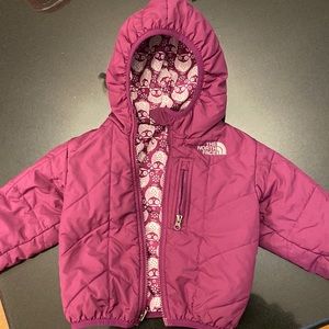 North Face 12-18 months reversible jacket